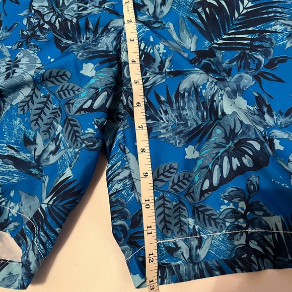Tommy Bahama Blue Tropical Men's Board Shorts - Picture 3 of 6